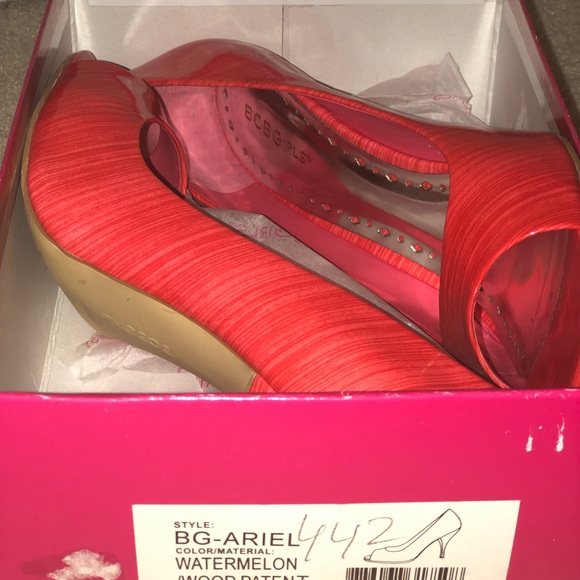 BCBG hot pink heels - Picture 5 of 6